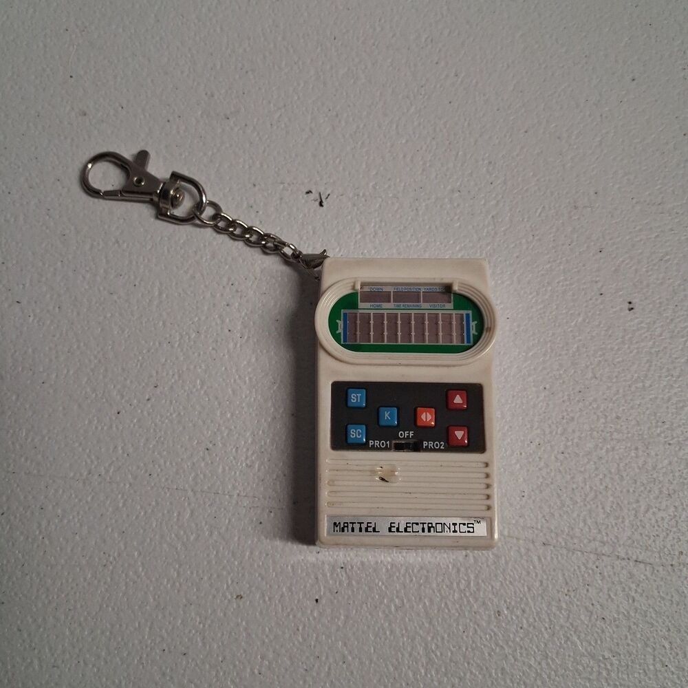 Vintage 1977 MATTEL ELECTRONICS Football I Handheld Game - Works